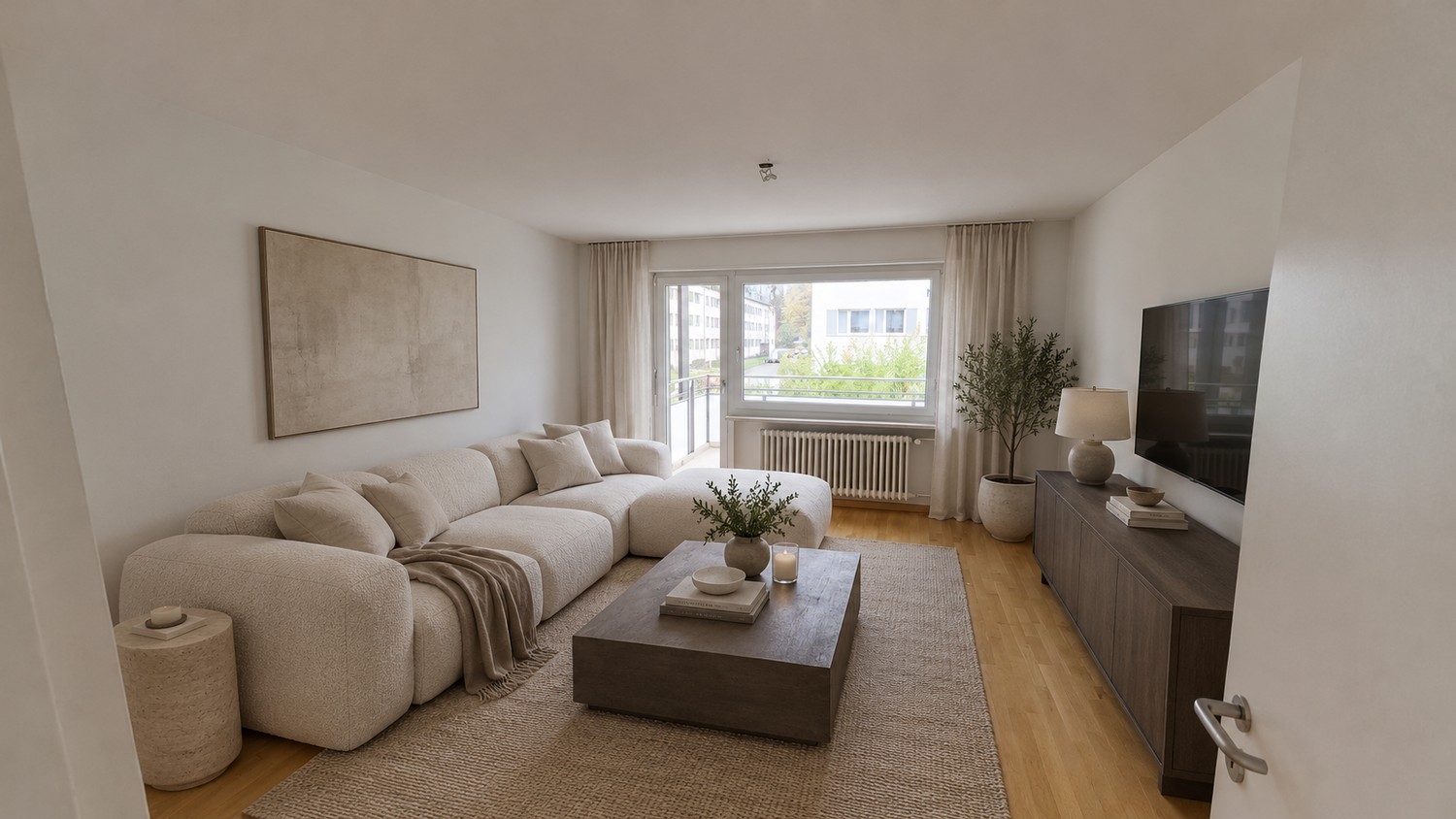 1 ½ rooms apartment
