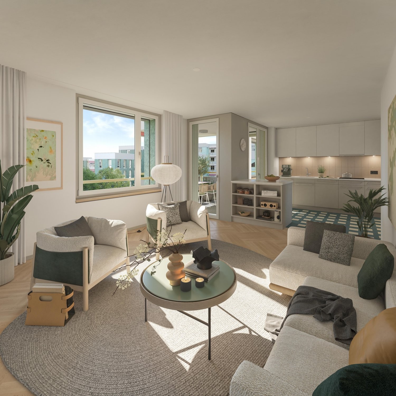 3 ½ rooms apartment