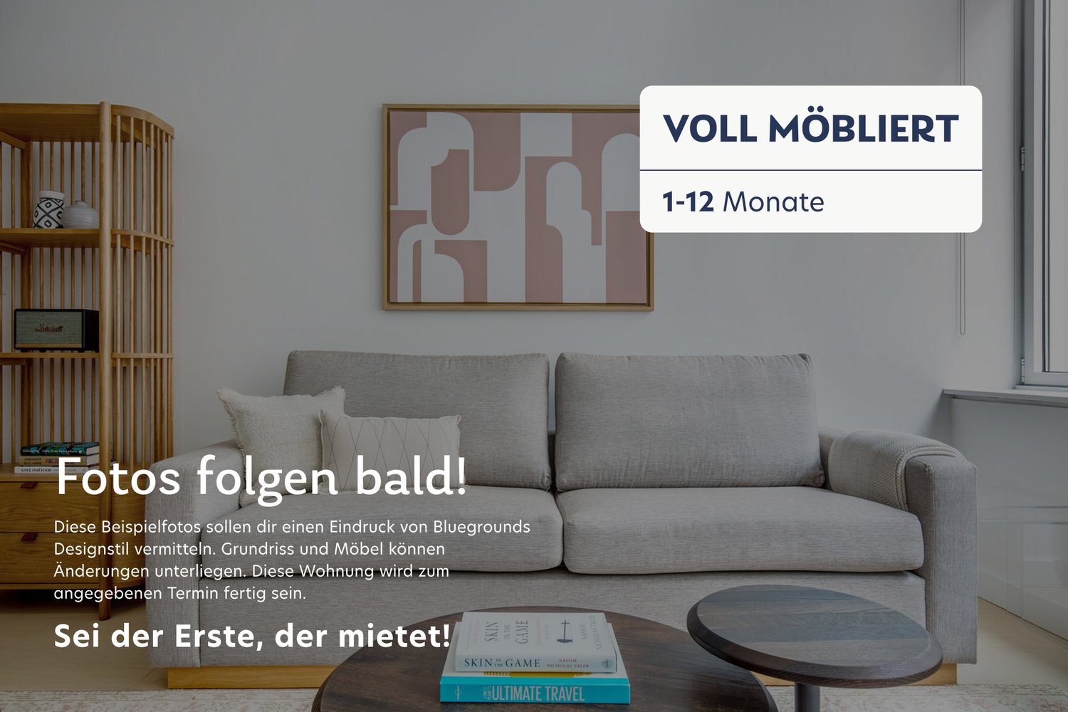 1 ½ rooms furnished flat, Foto 2 von 8