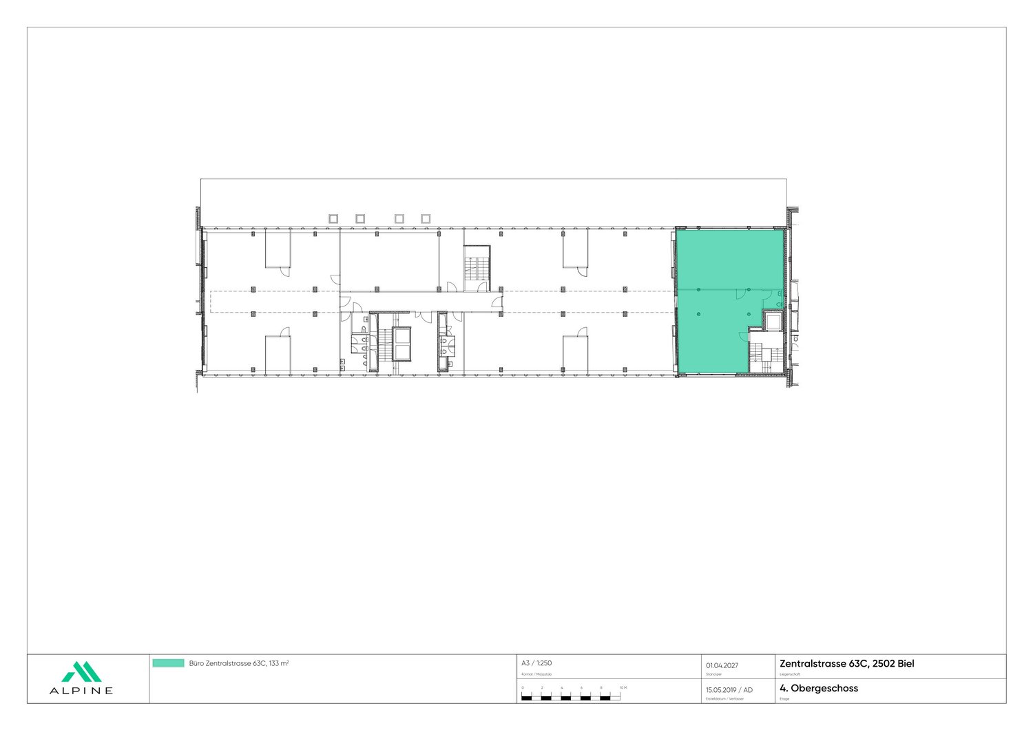 ufficio di 133m², foto 8 di 8