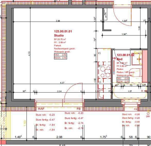 Appartement de 1 pièce