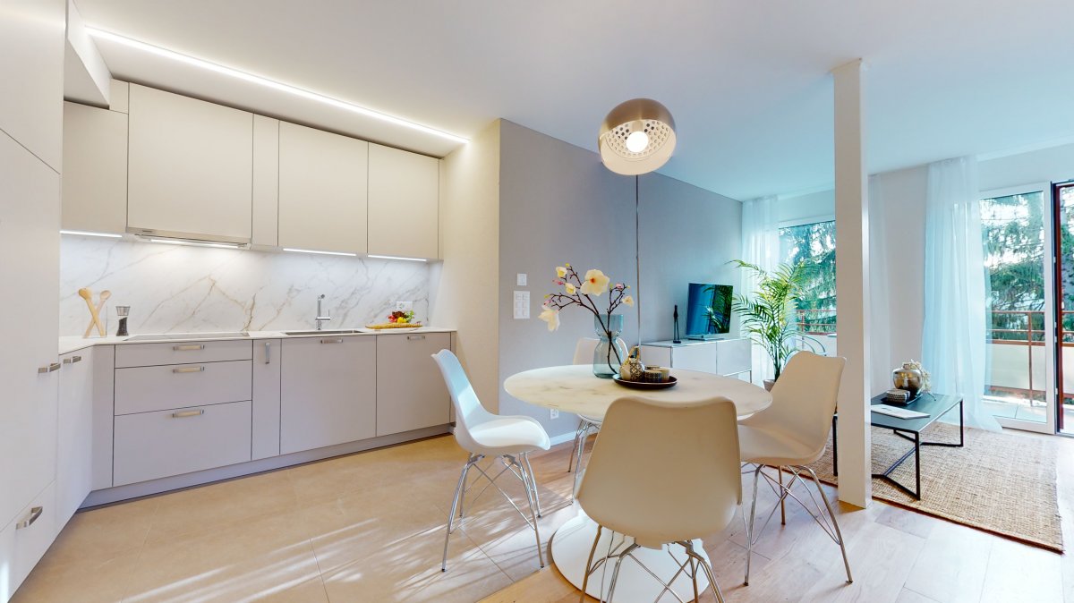 2 ½ rooms furnished flat