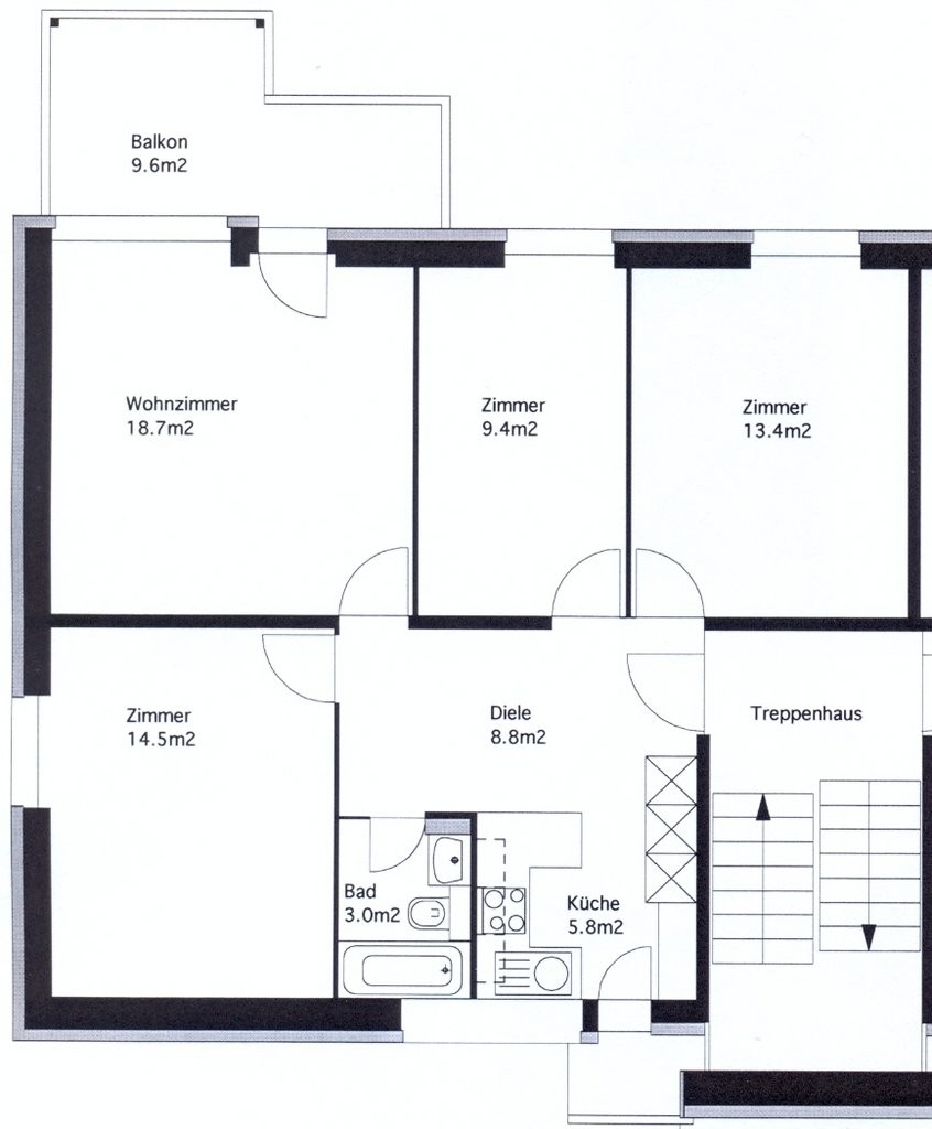 4 ½ rooms apartment, Foto 10 von 10
