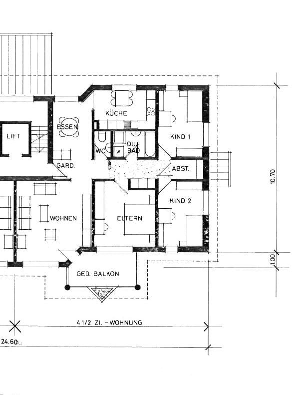 4 ½ rooms apartment