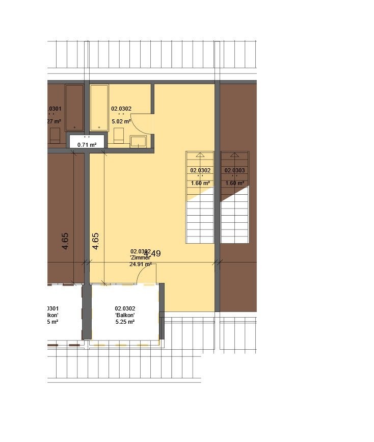 2 ½ rooms duplex, photo 9 sur 10