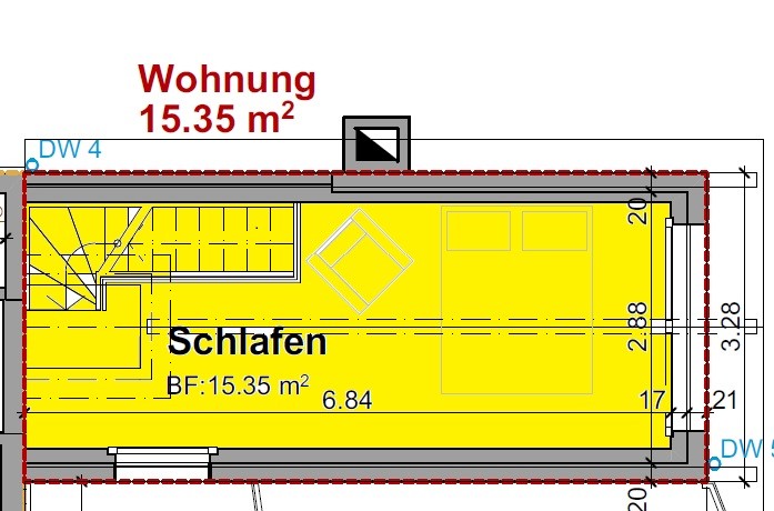 2 rooms apartment, Foto 5 von 8