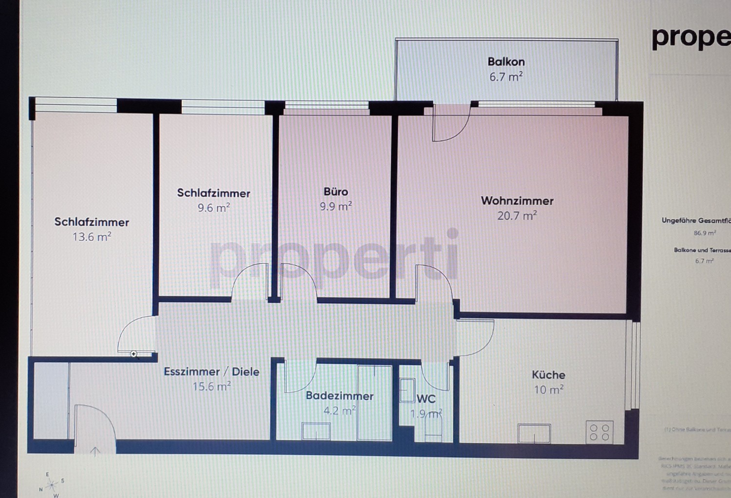 Appartamento di 4 ½ locali
