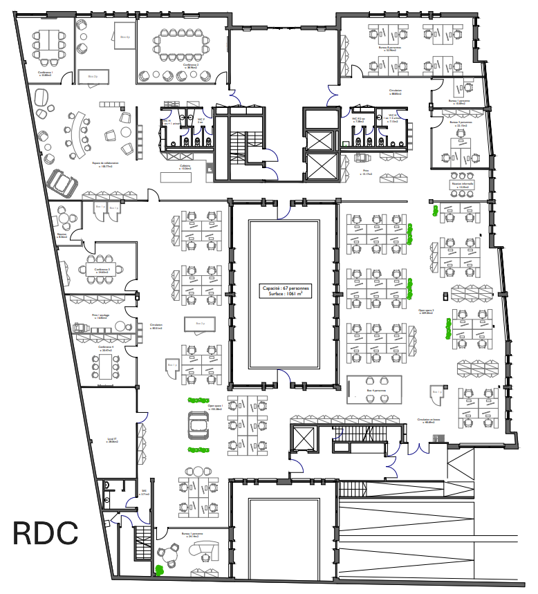 3000m² office, Foto 9 von 10