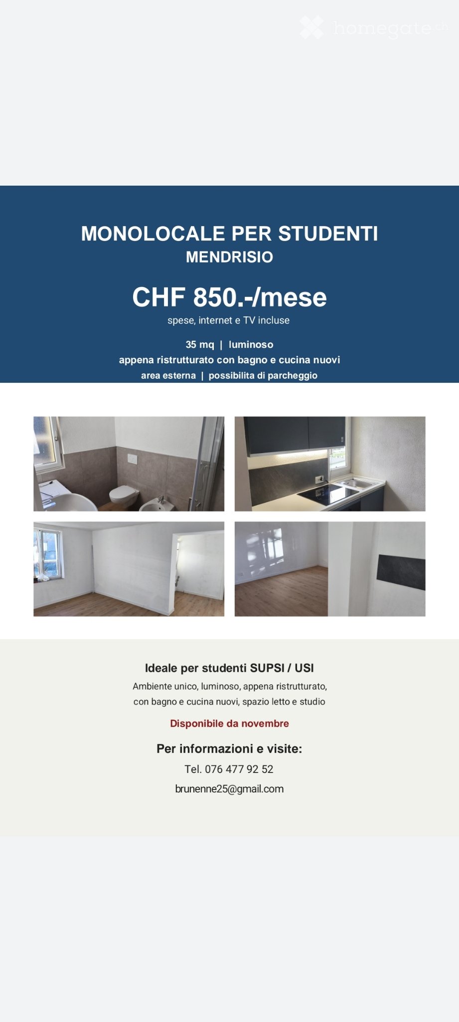 1-Zimmer-Wohnung
