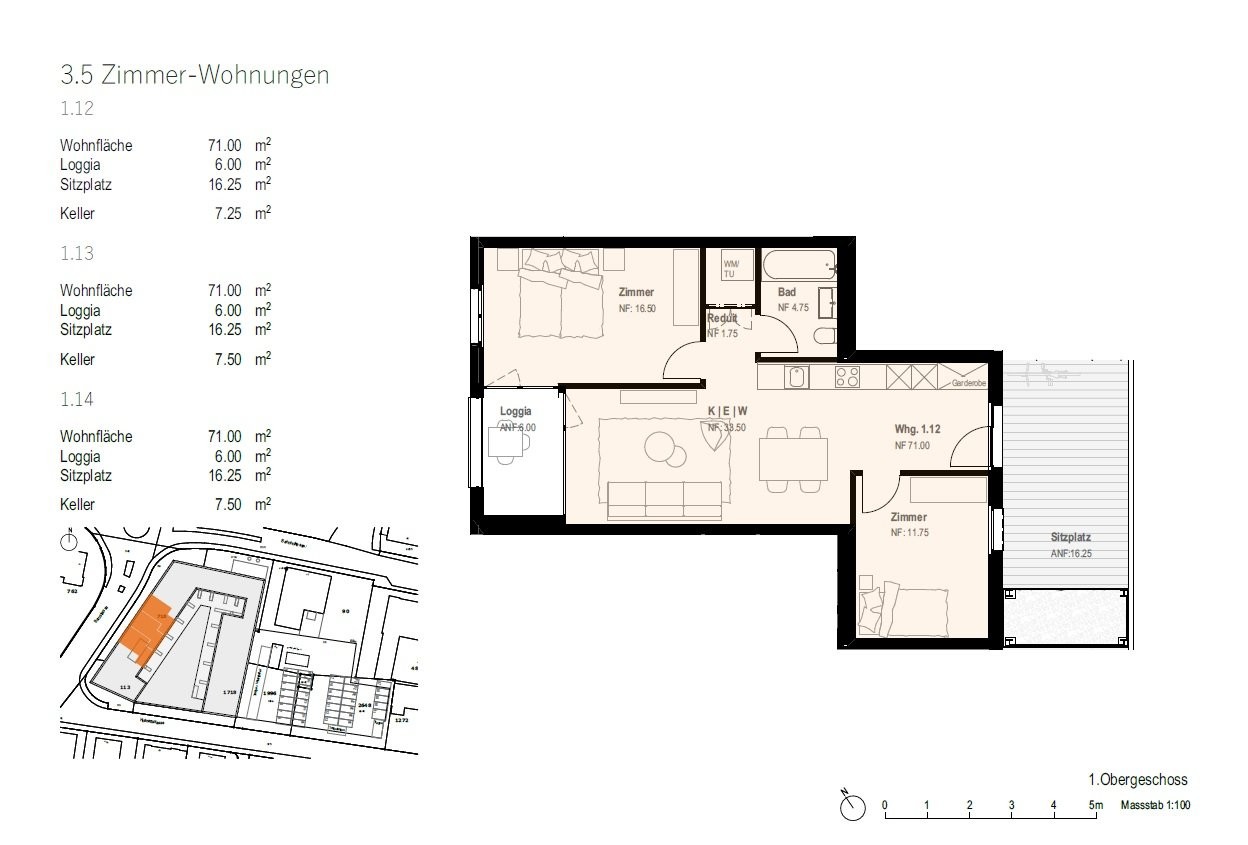 3 ½ rooms apartment, Foto 8 von 9