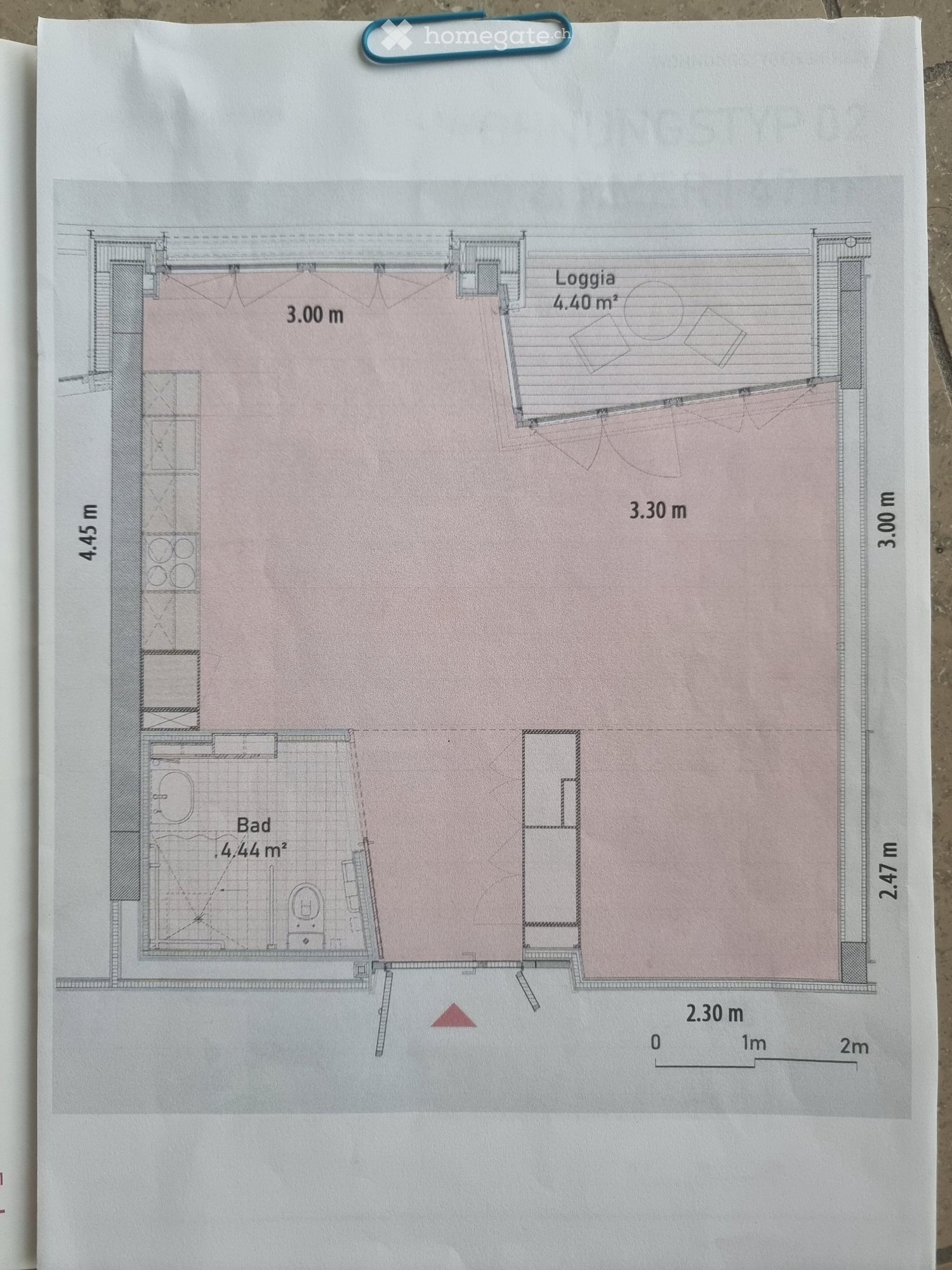 Appartement de 1 ½ pièces
