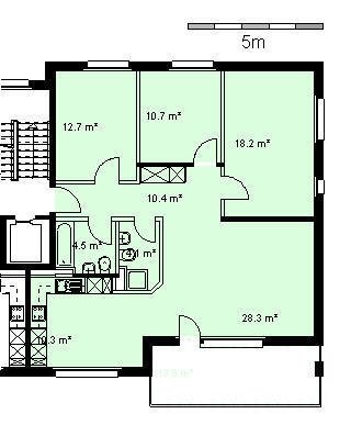 4 ½ rooms apartment, Foto 3 von 3