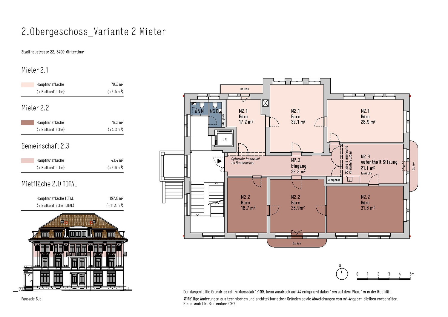 197m² office