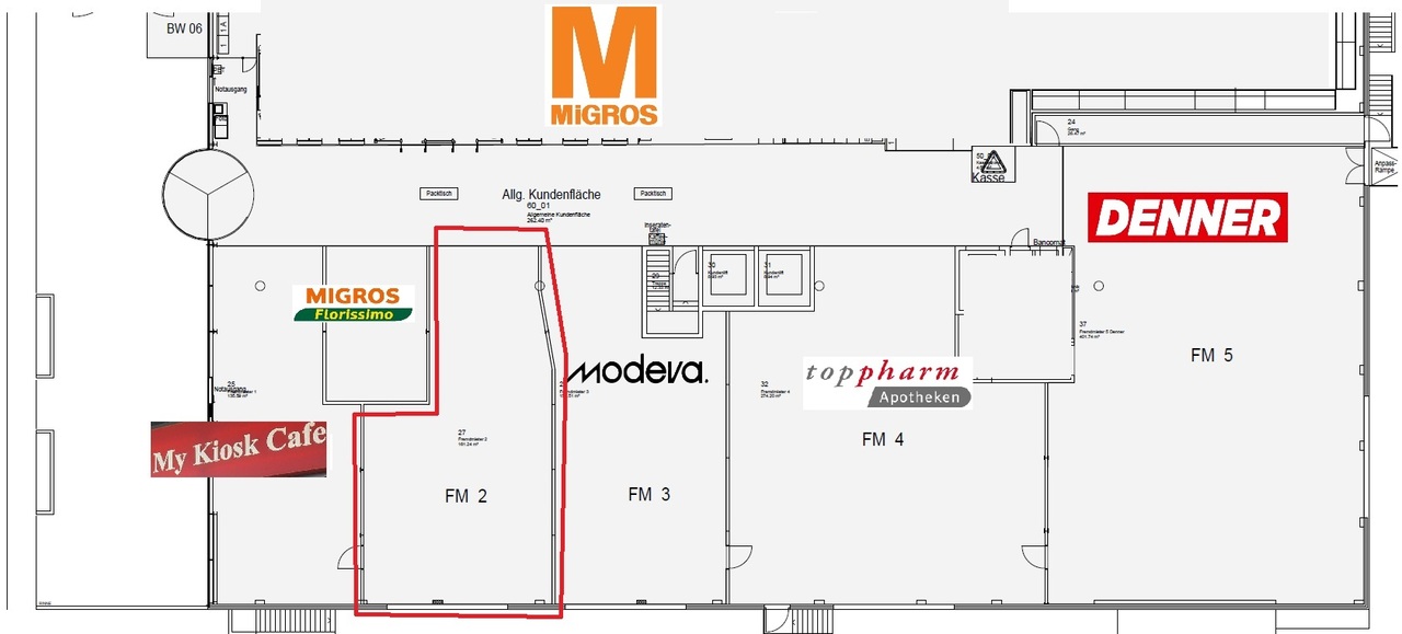 160m² shop