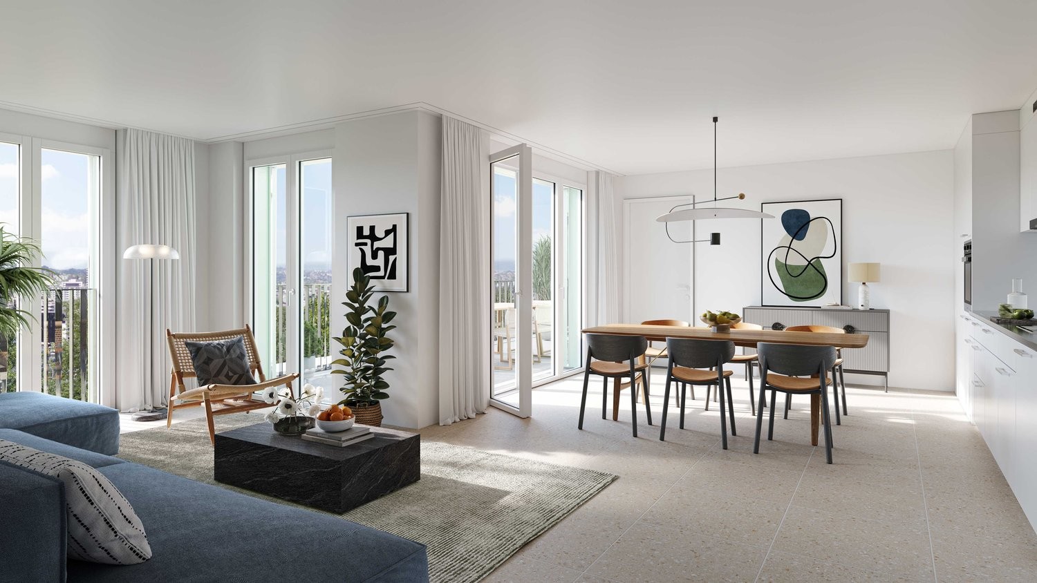 4 ½ pièces appartement