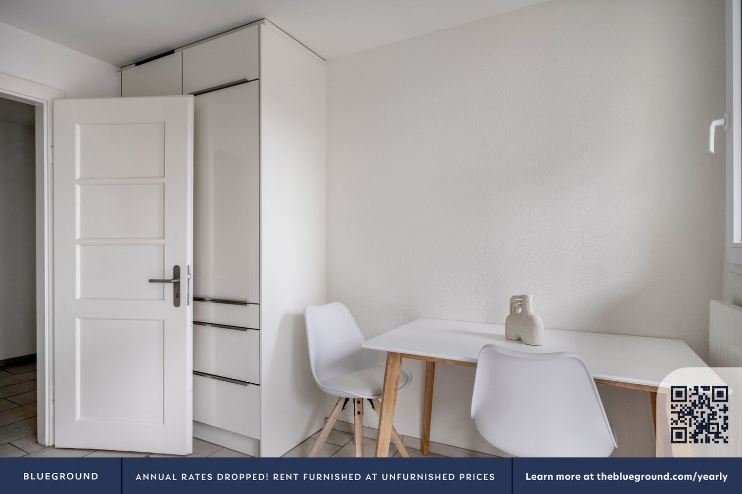 2 ½ rooms furnished flat