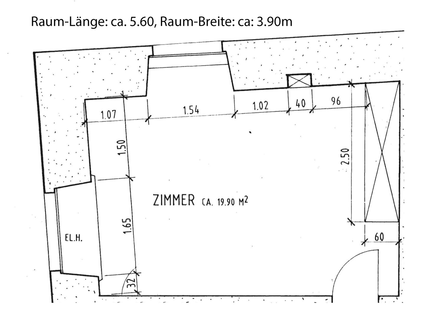 ufficio di 20m²