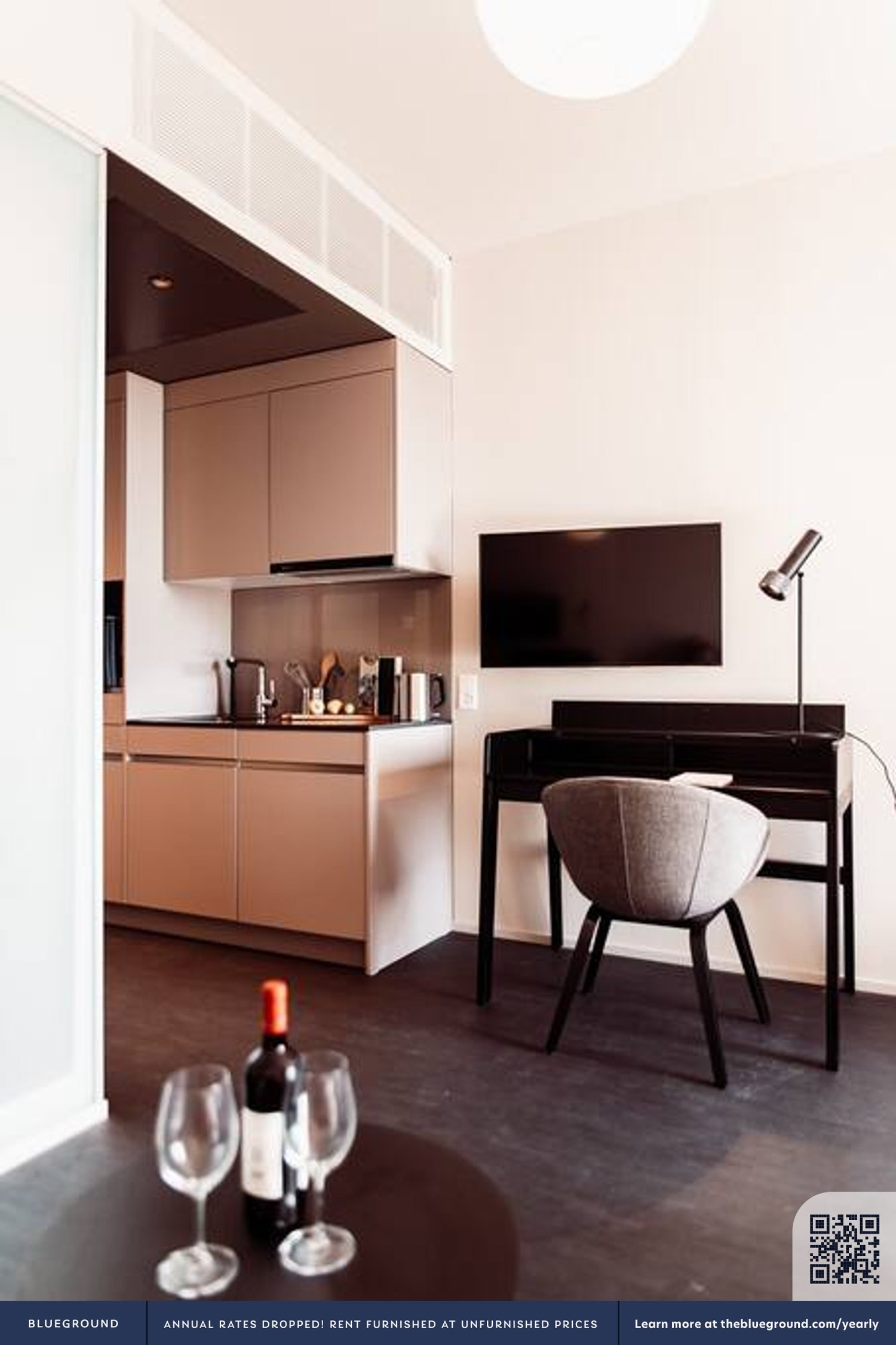 2 pièces appartement meublé