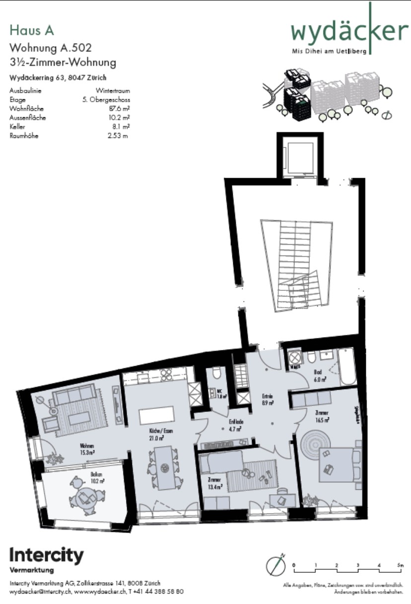 3 ½ rooms apartment, Foto 2 von 8