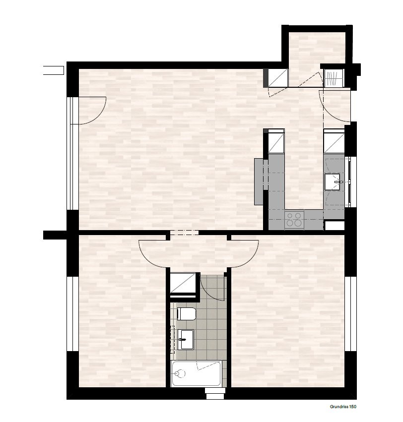 3 ½ pièces appartement