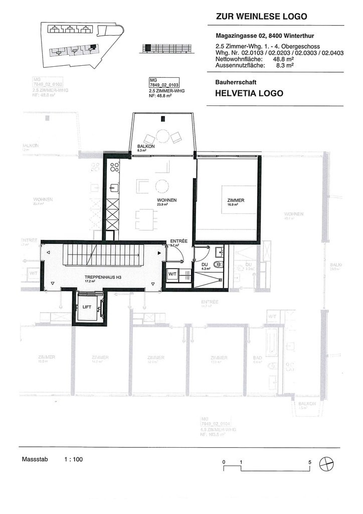 appartamento di 2 ½ locali, foto 7 di 8