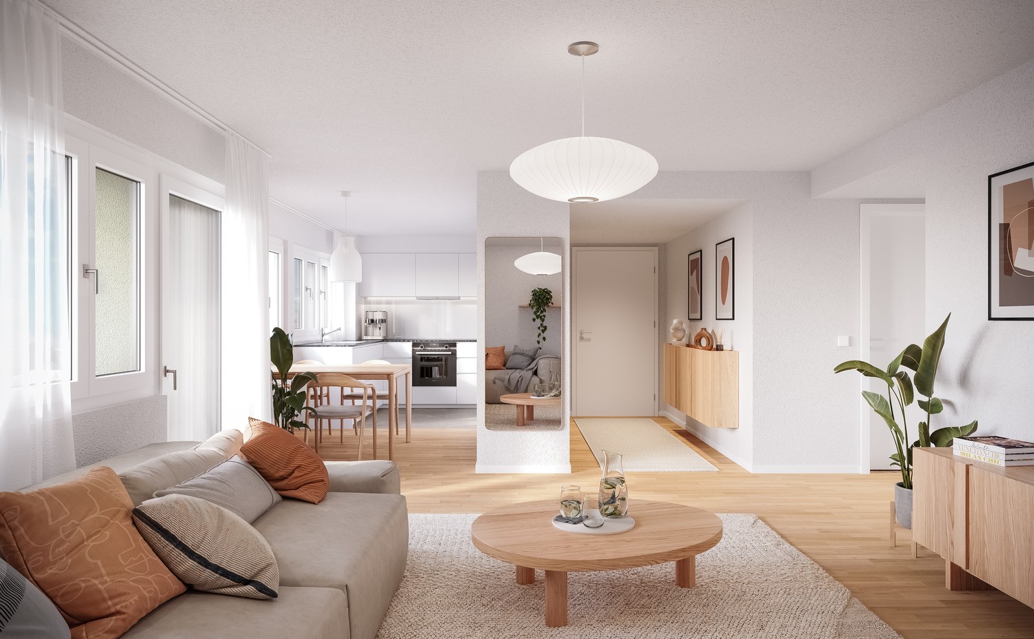 Appartement de 3 ½ pièces
