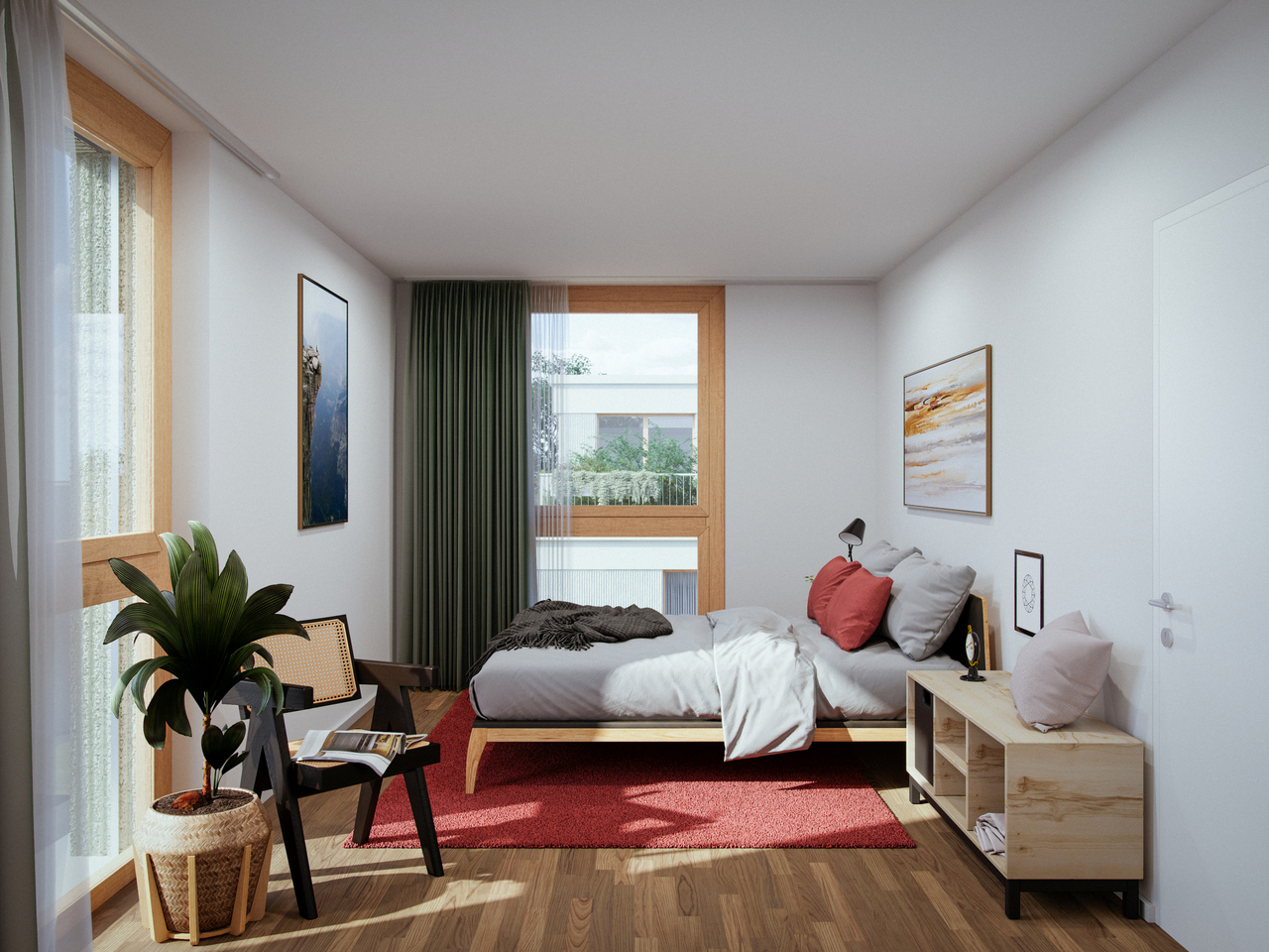2 ½ rooms apartment