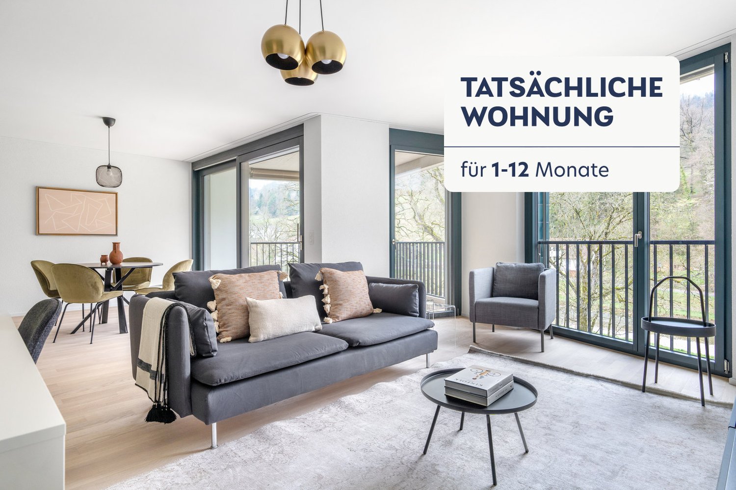 2 pièces appartement meublé