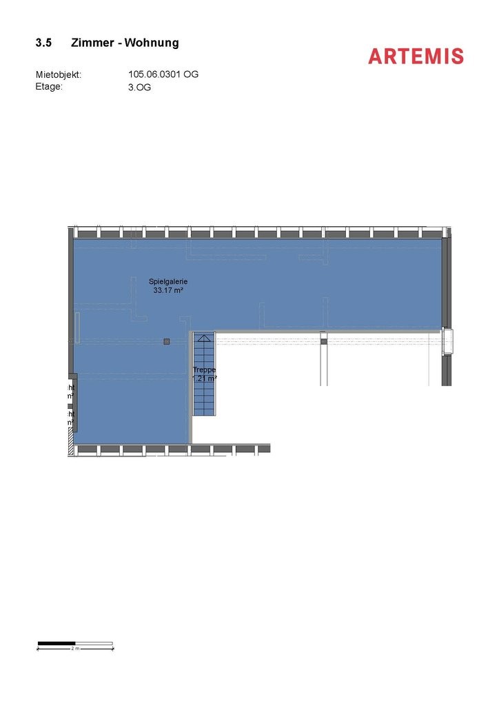 3 ½ rooms roof flat, Foto 4 von 10