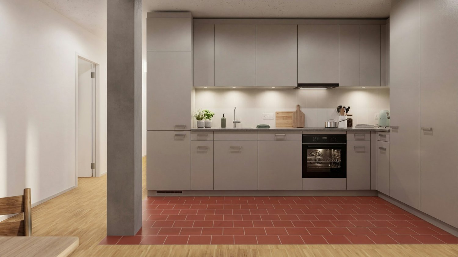 2 ½ rooms apartment