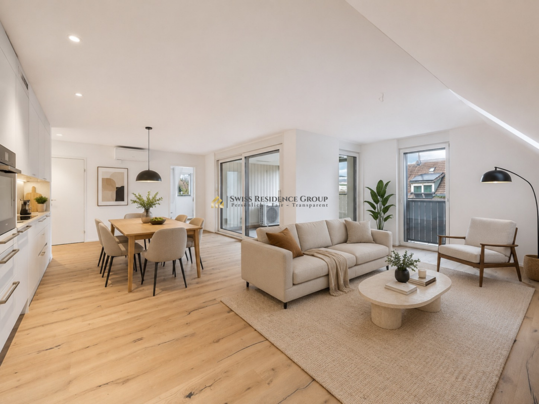 3 ½ rooms roof flat