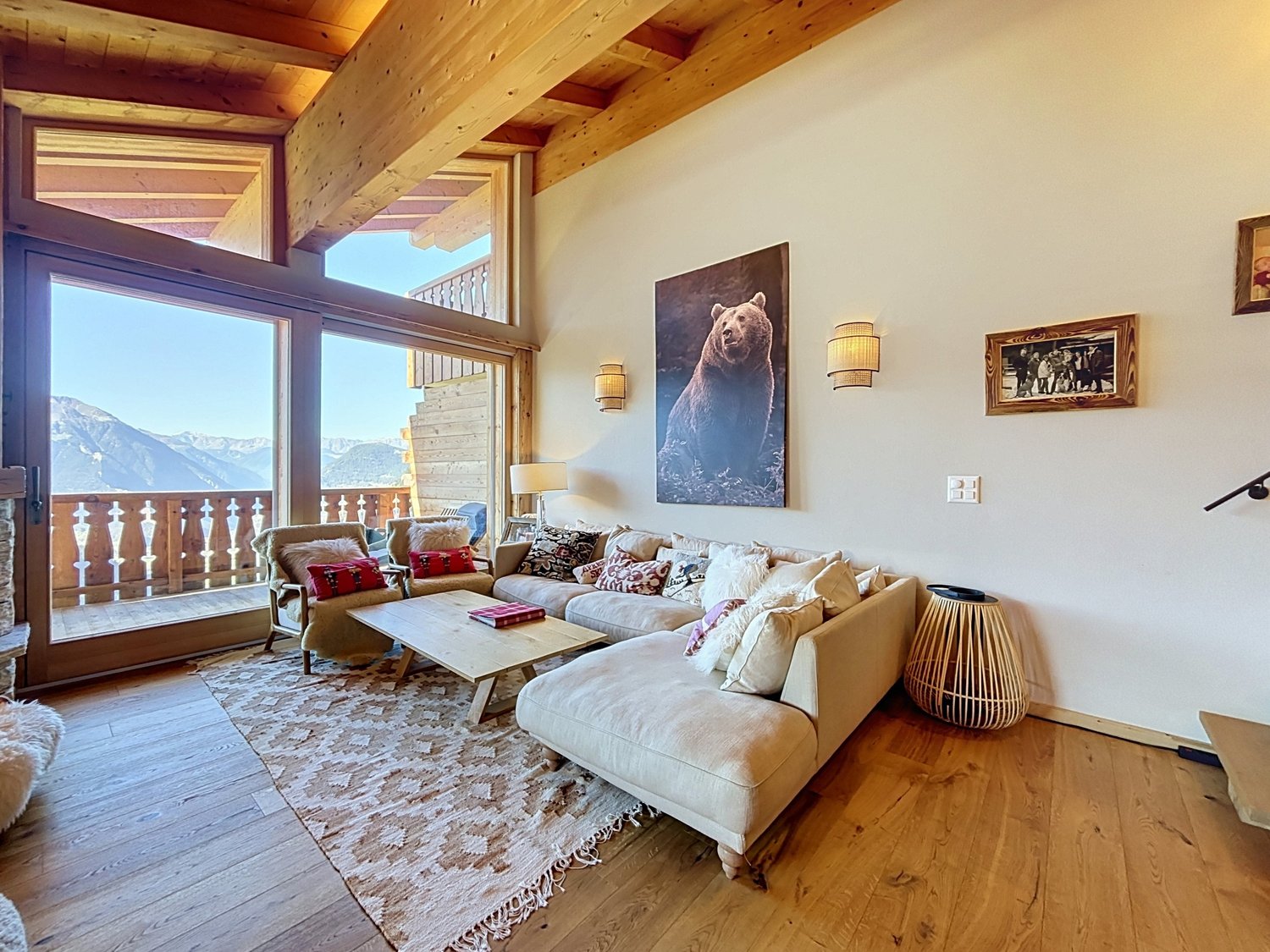 4 rooms furnished flat