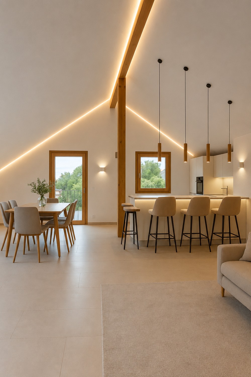 3 rooms apartment