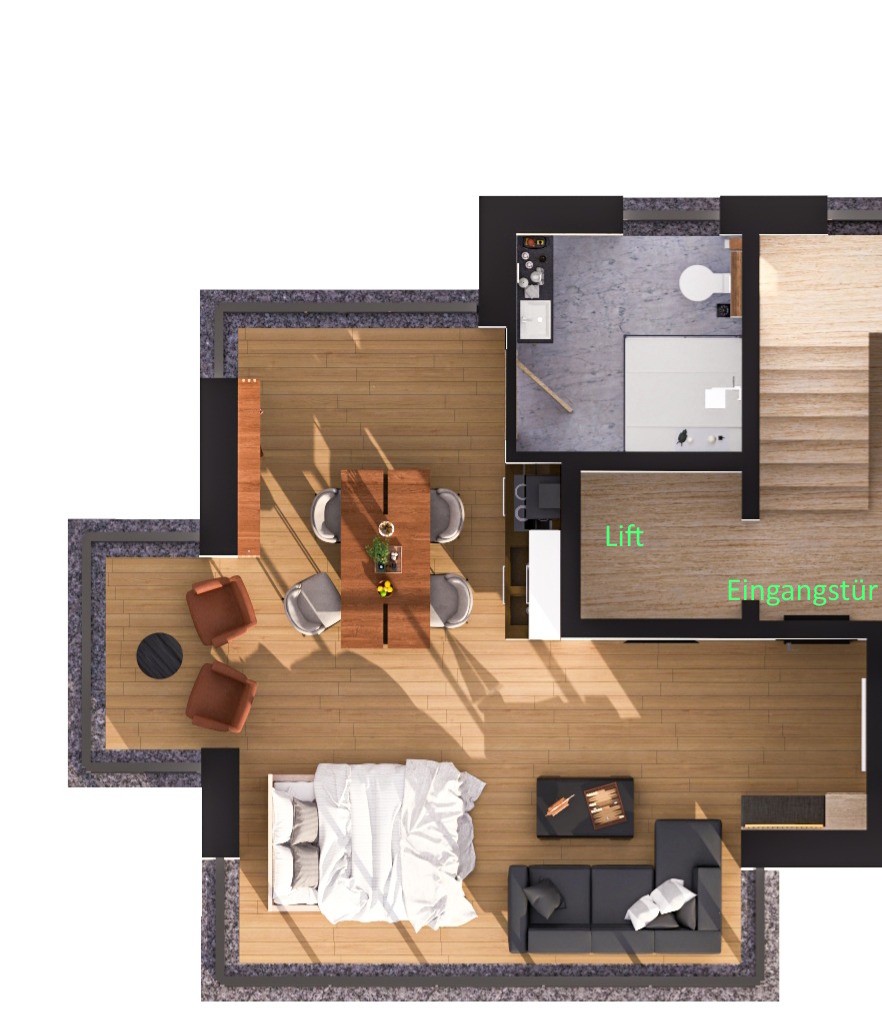 1 ½ rooms apartment, Foto 4 von 5