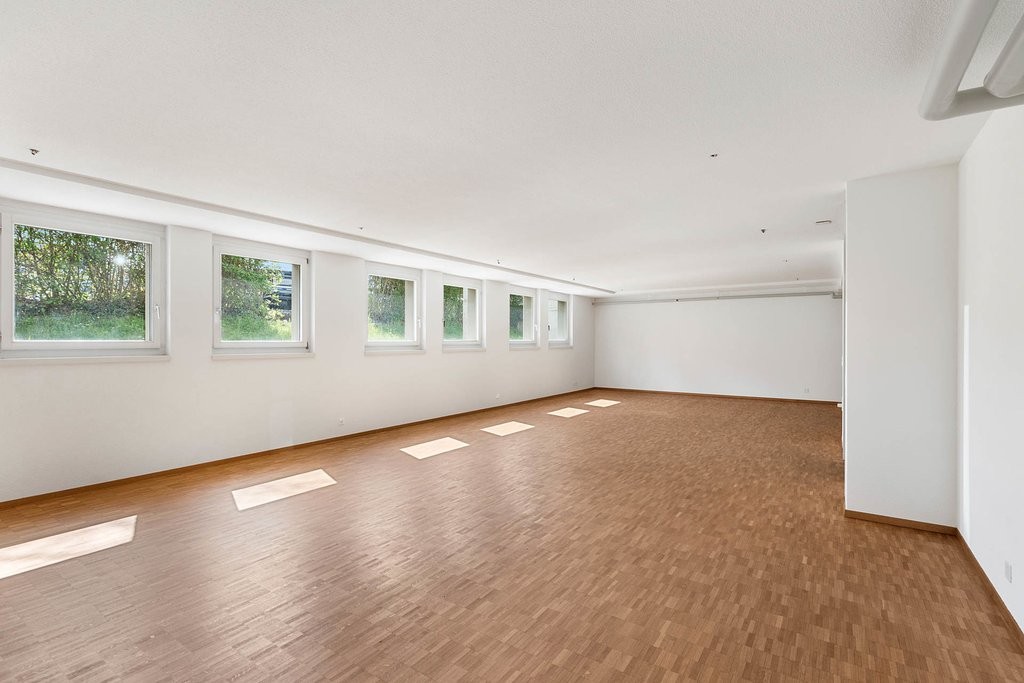 122m² commerciale","description":"La superficie commerciale si trova in una posizione centrale e a soli un minuto a piedi dalla stazione di Schwerzenbach.

Potrete godere dei seguenti comfort:

- Pavimento in parquet
- WC separato (piano terra), lavabo nell'oggetto in affitto (seminterrato)
- Zona d