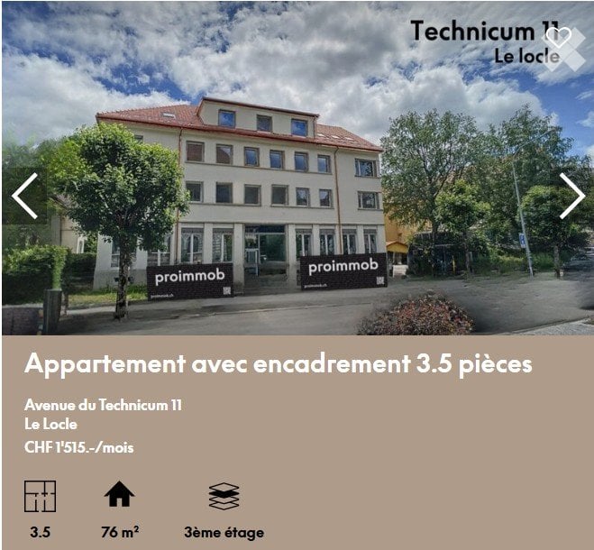 3 ½ Zimmer Wohnung, Foto 2 von 5