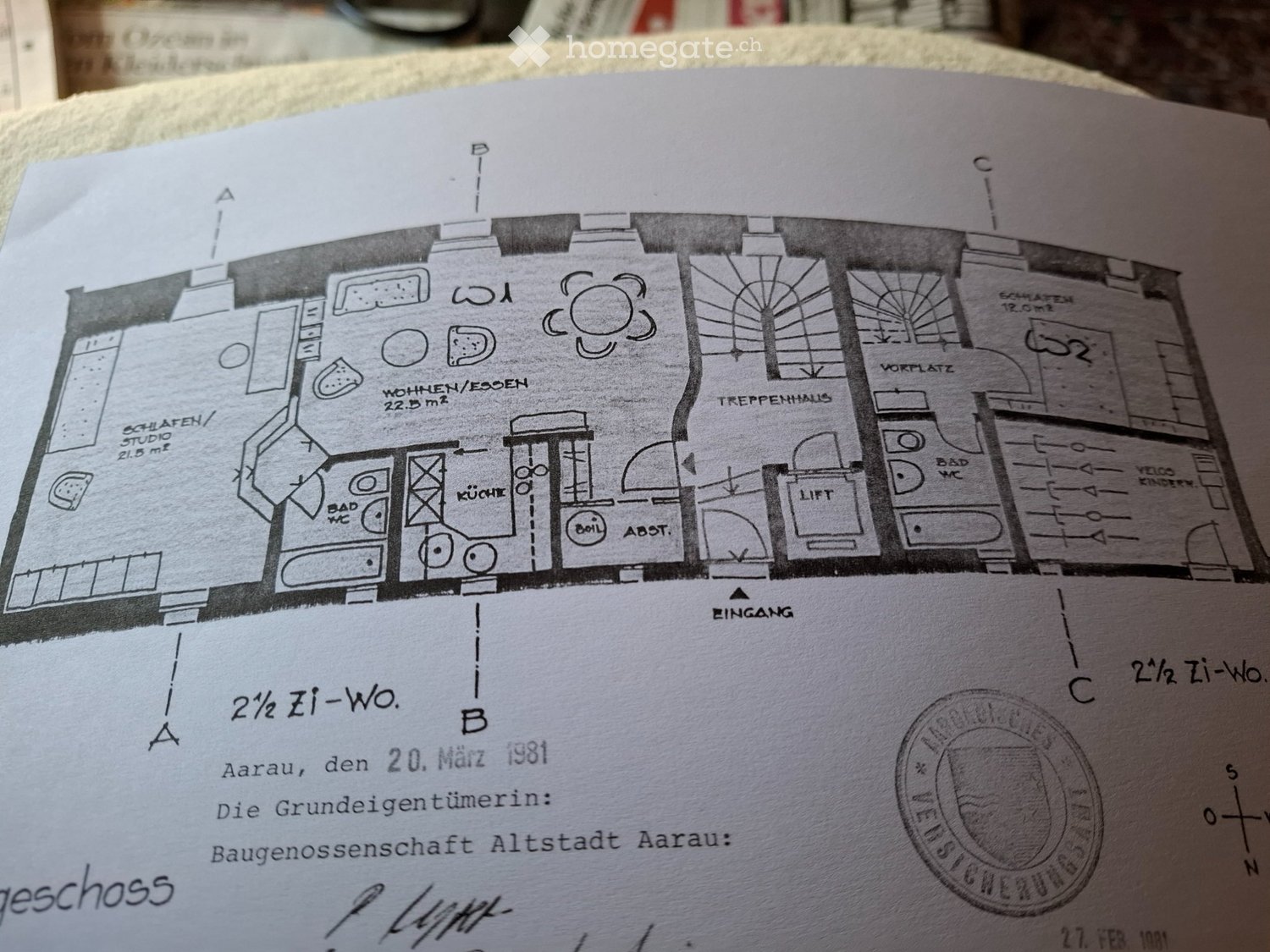 2 rooms apartment, Foto 2 von 3