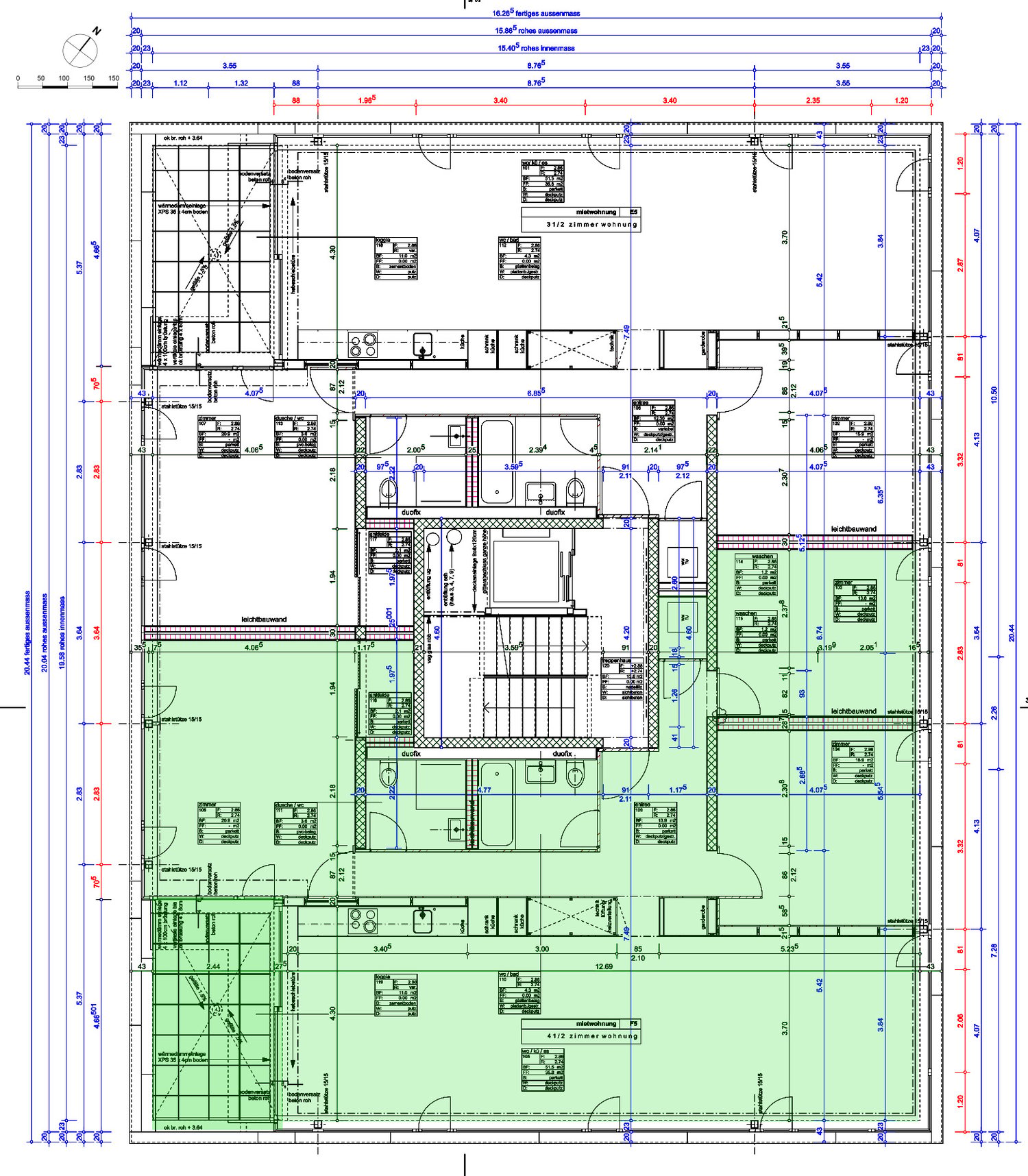 4 ½ rooms apartment