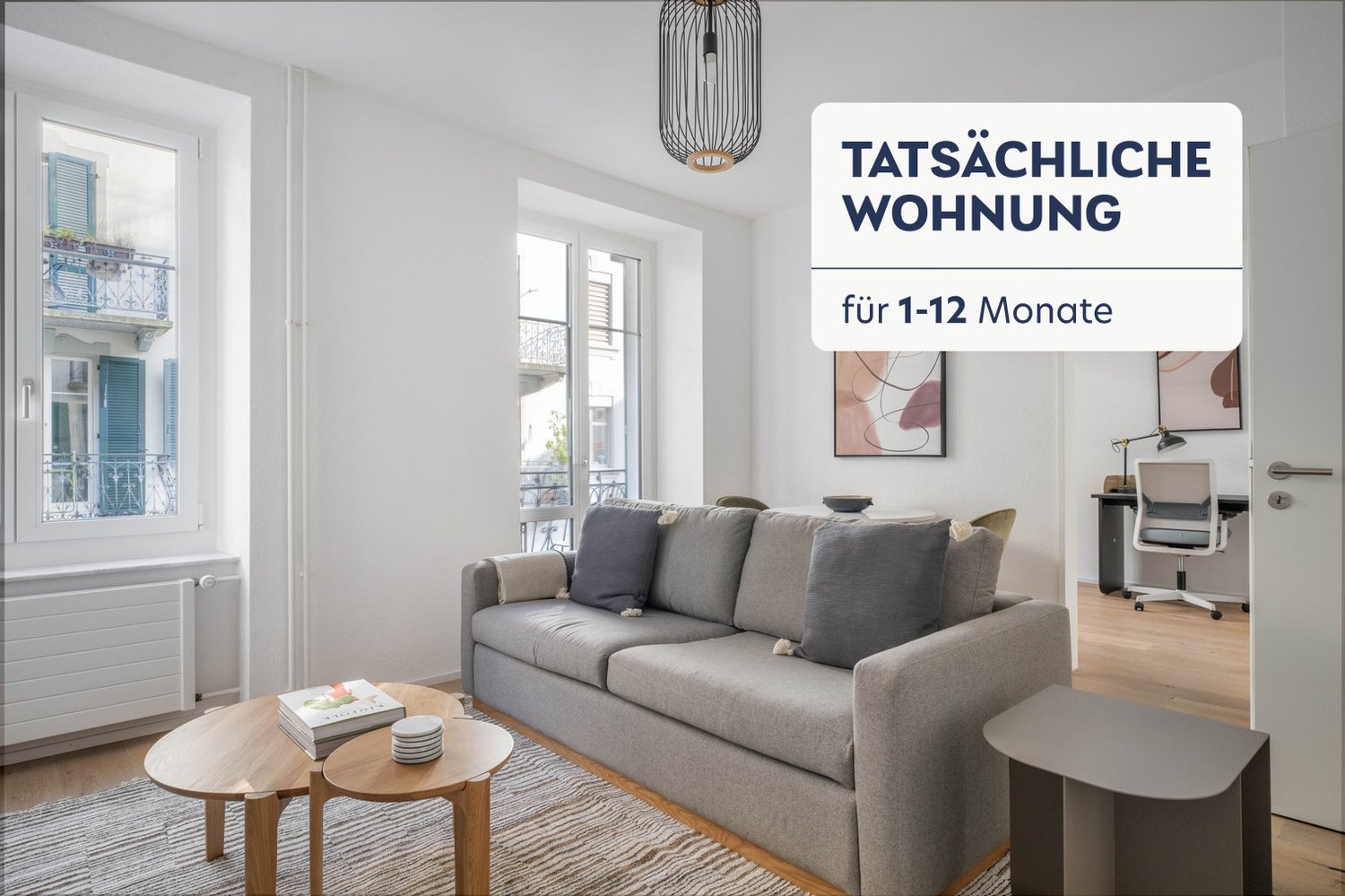 2 ½ rooms furnished flat, Foto 2 von 10