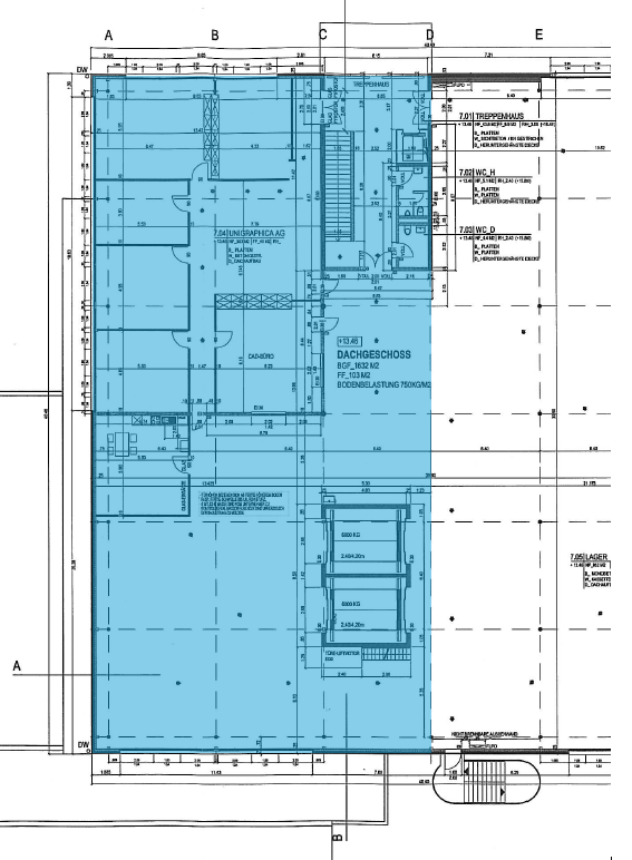 713m² commerciale