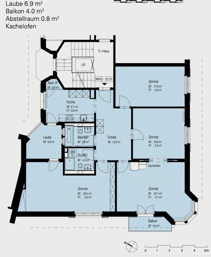 4 ½ rooms apartment, Foto 5 von 10
