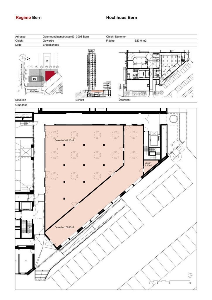 522m² commercial, Foto 2 von 2