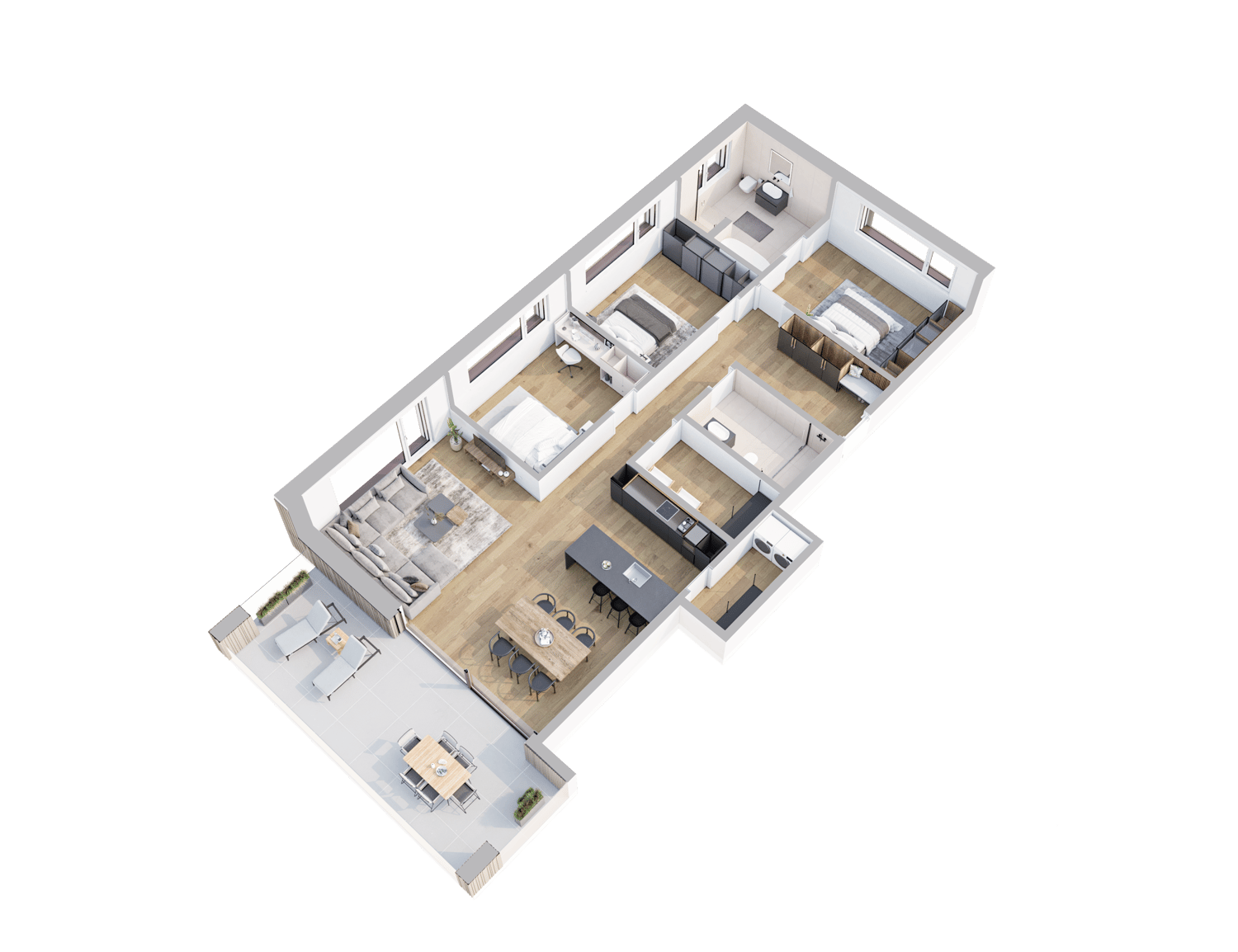 4 ½ pièces appartement
