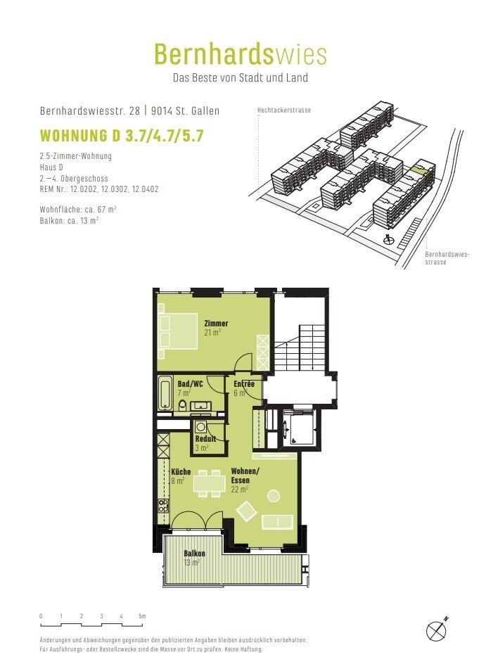 2 ½ rooms apartment, Foto 7 von 7