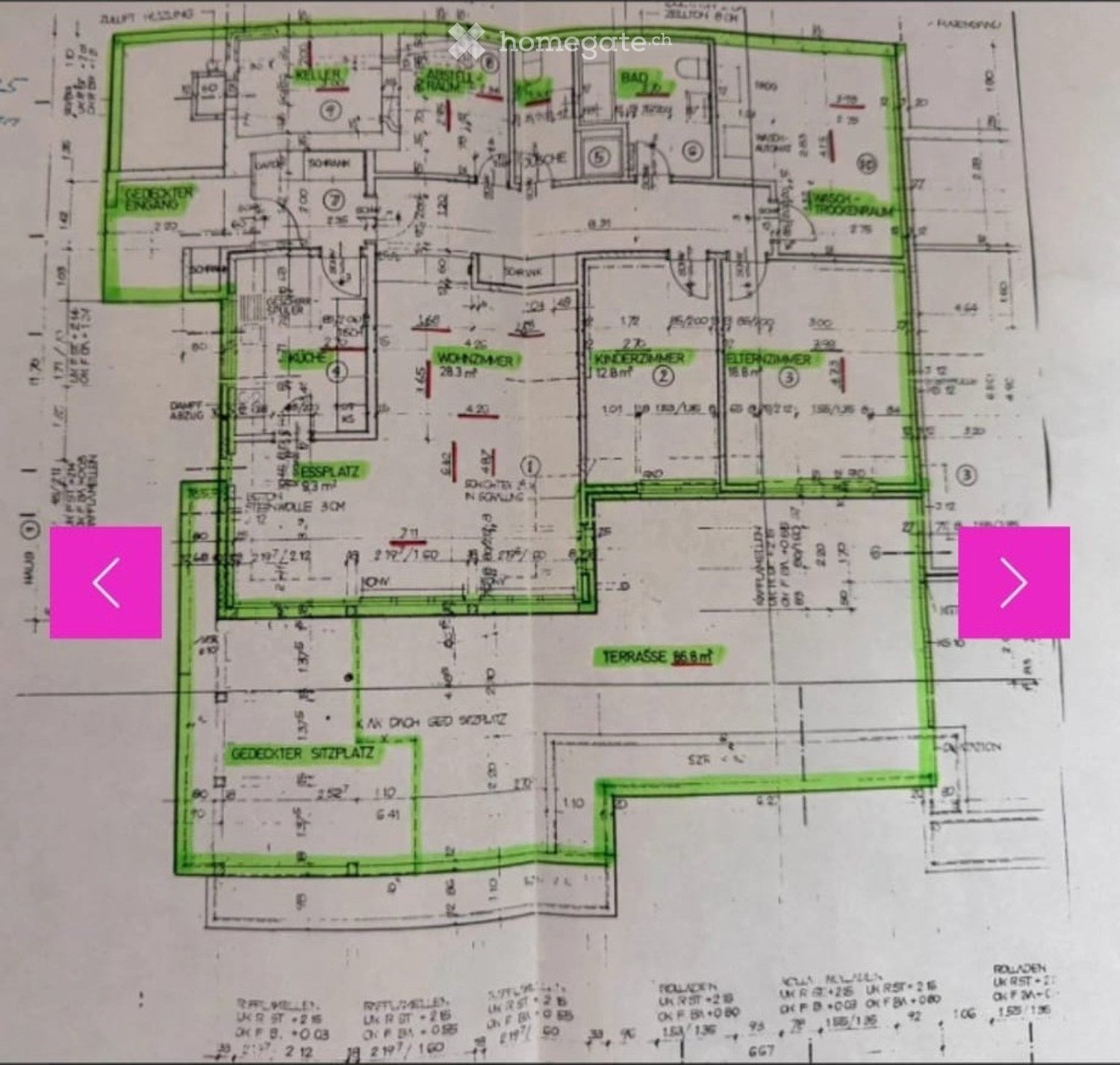 3 ½ rooms apartment