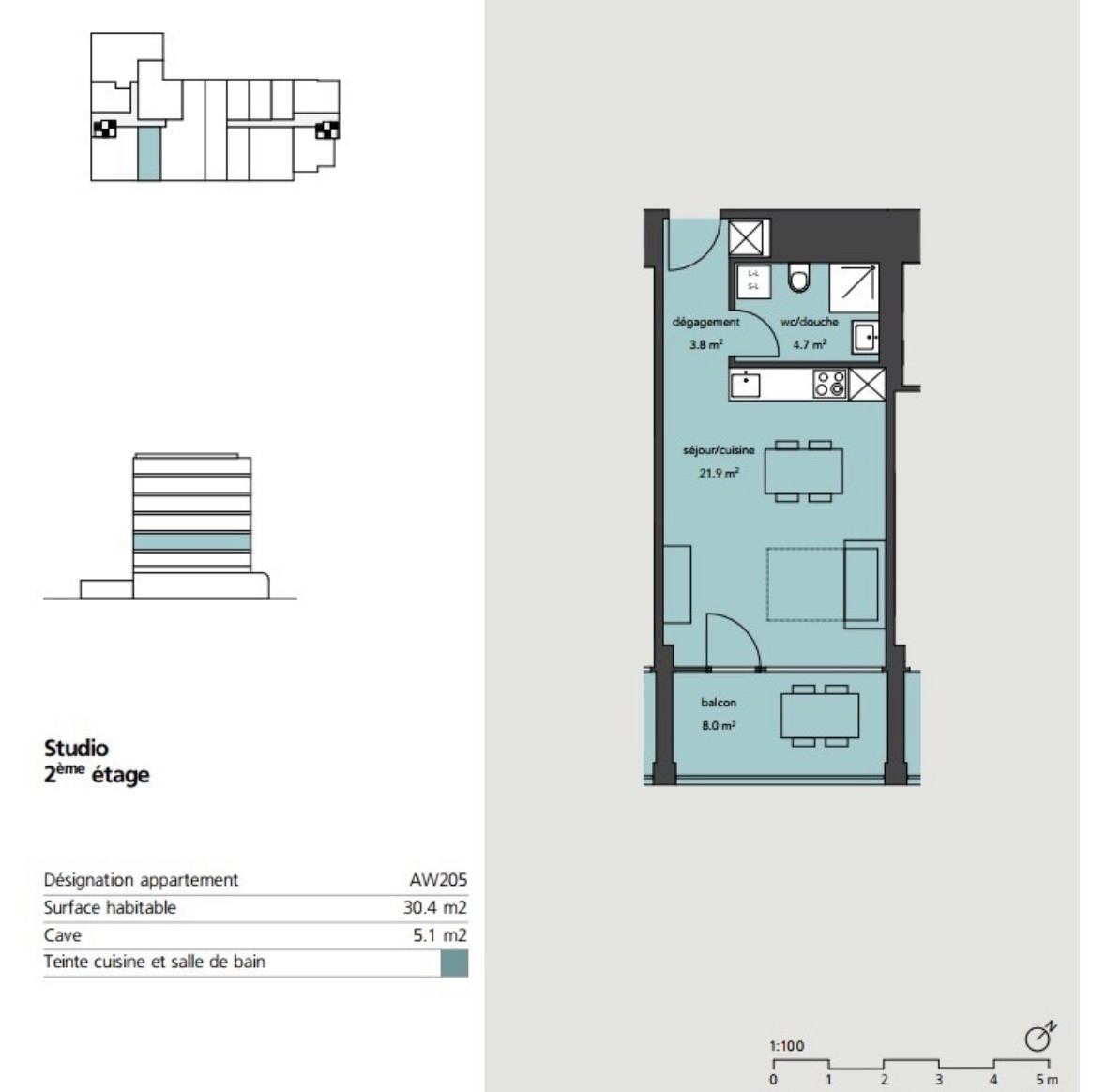 2 ½ Zimmer-Apartment