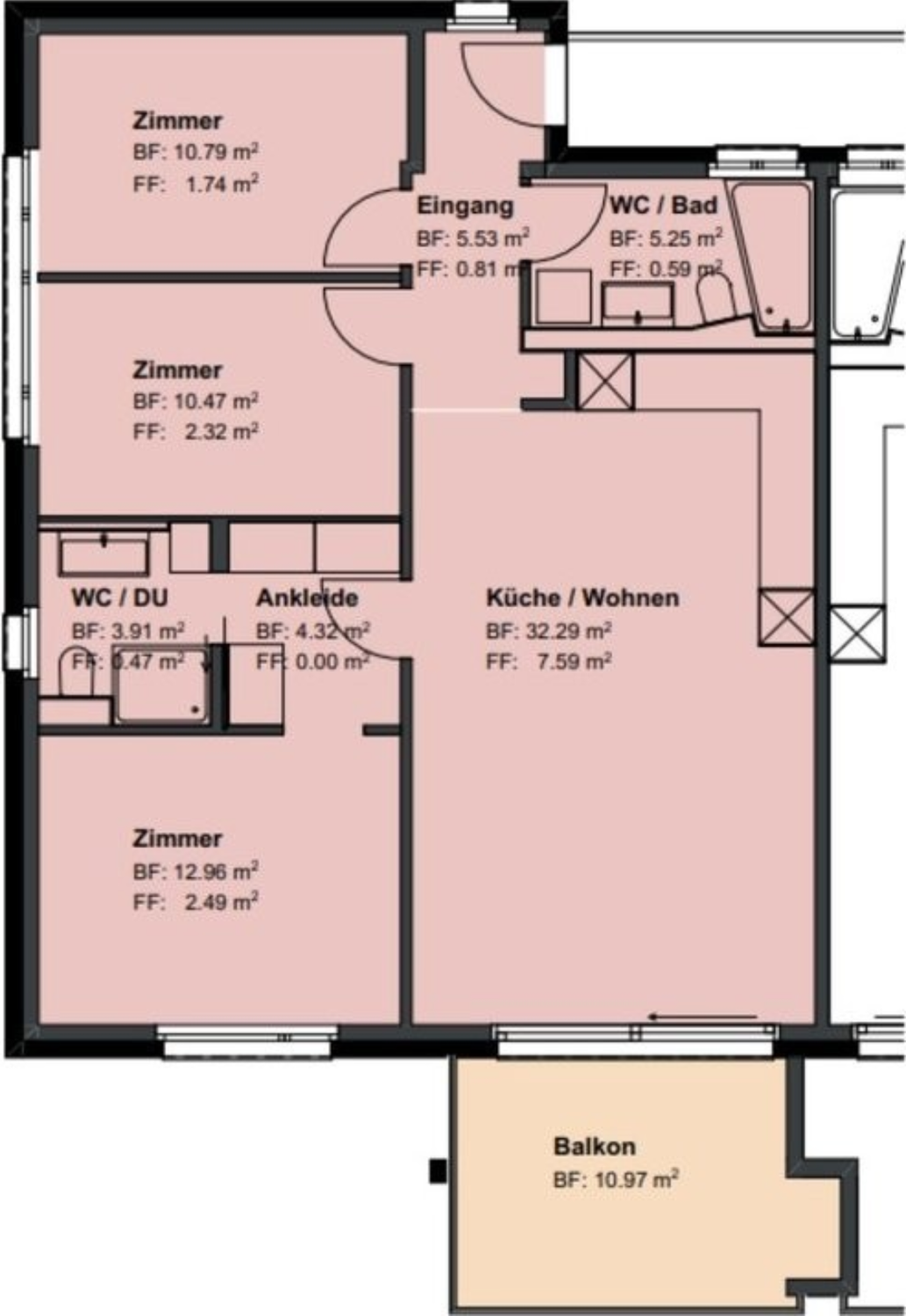 4 ½ rooms apartment, Foto 5 von 6