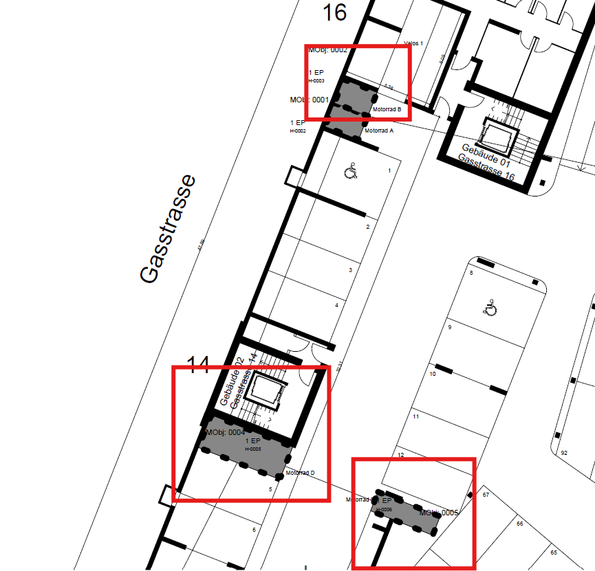 Covered bike parking, Foto 2 von 2