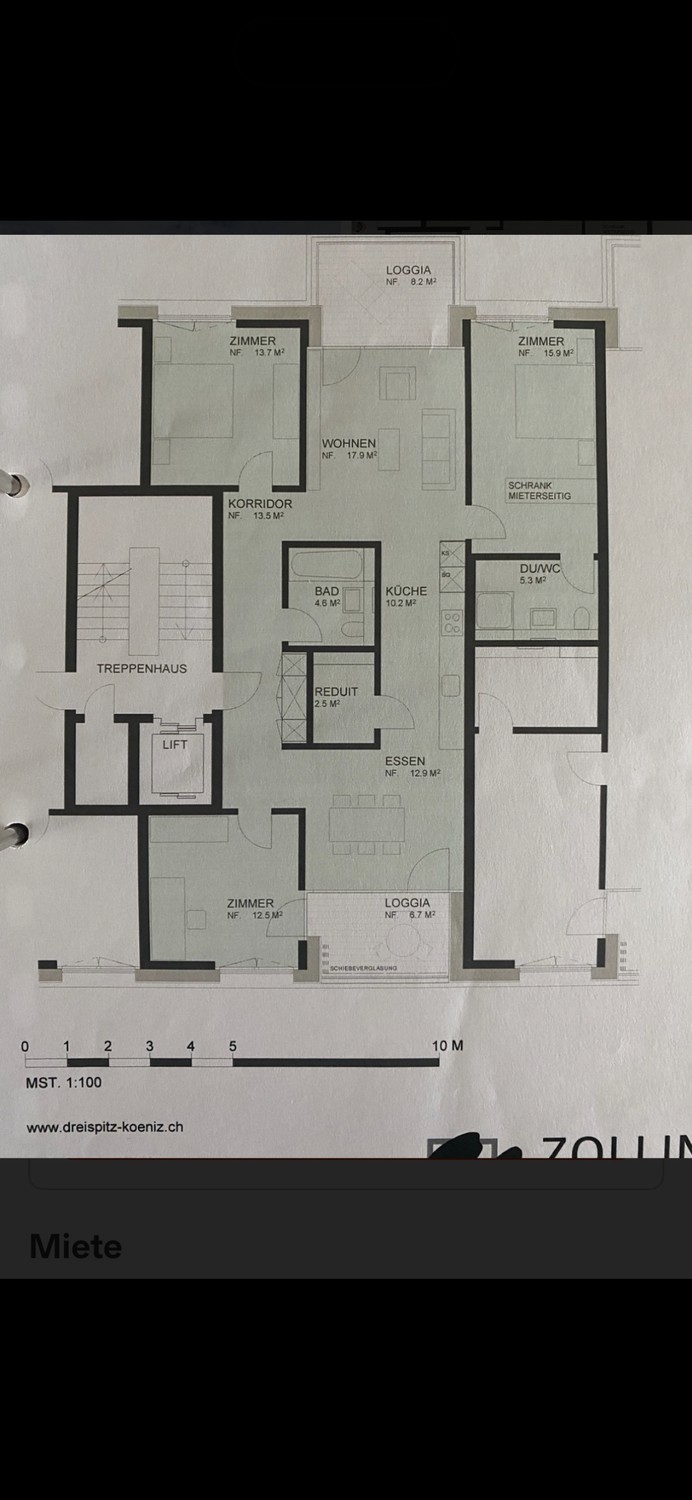 4 ½ rooms apartment