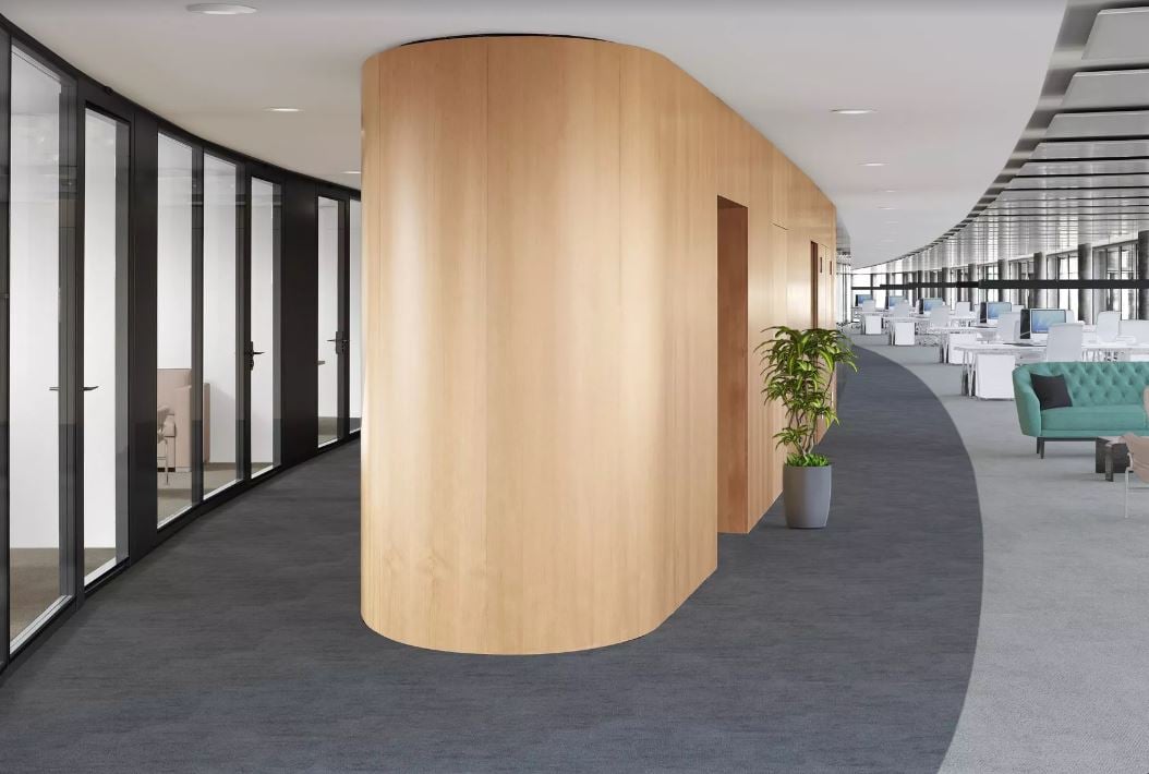 2670m² office